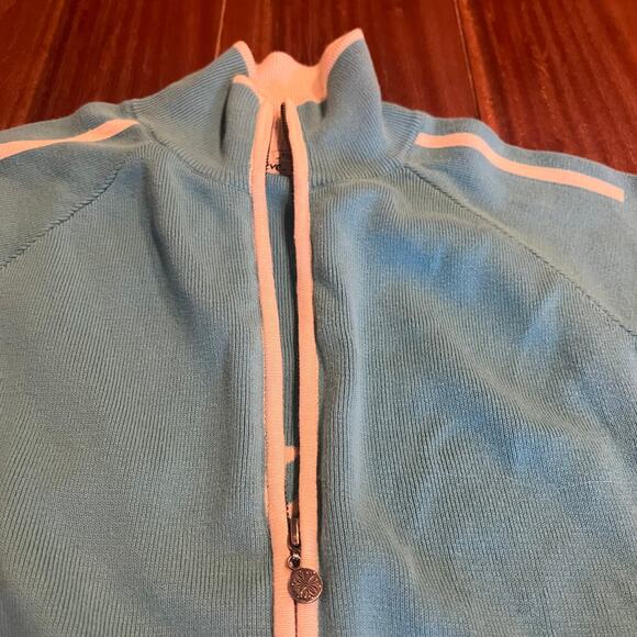 Neve Women’s Full Zip Mock Neck Ski Sweater SM - Picture 8 of 9